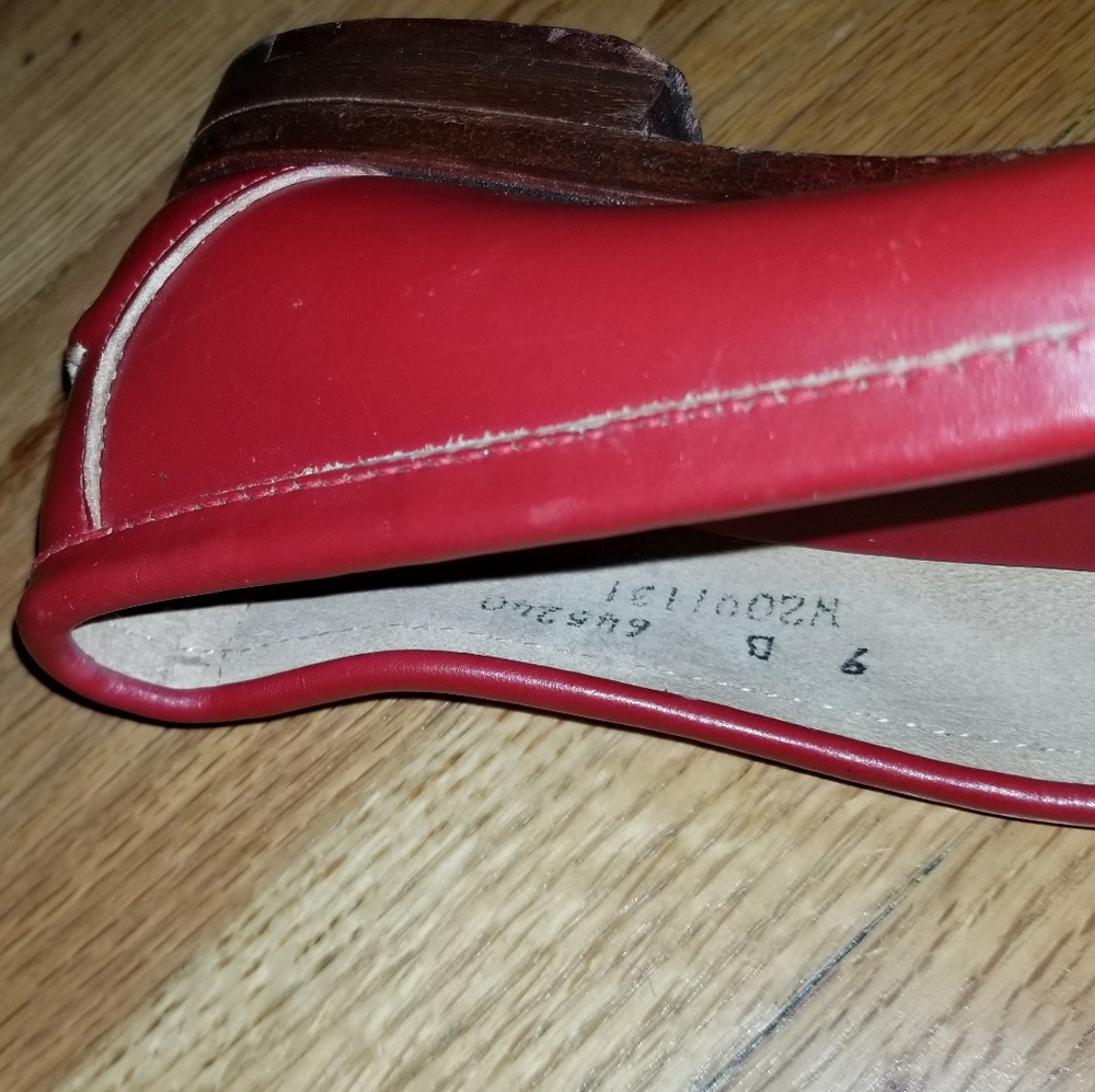 RARE!-Ralph Lauren Eltham Red Penny Loafer - Picture 3 of 7